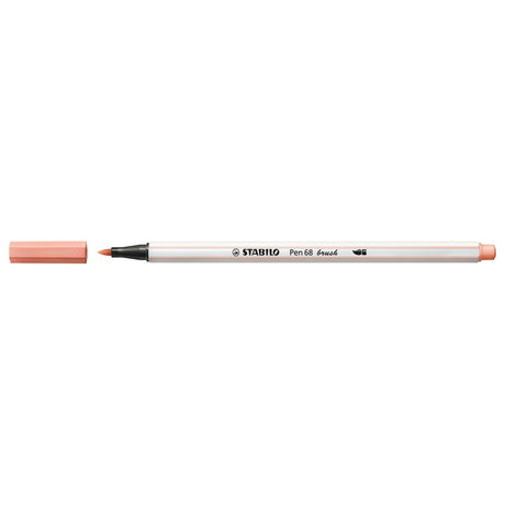Stabilo pen 68 pensel - tusch - abrikos (26)