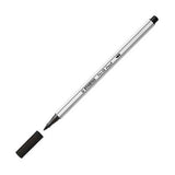 Stabilo pen 68 pensel - tusch - sort (46)