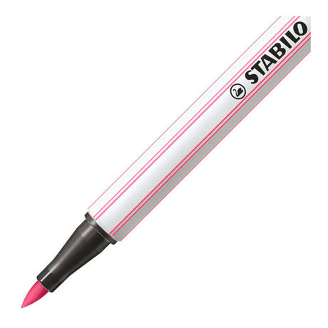 Stabilo pen 68 pensel - tusch - pink (29)
