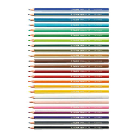 Abi stlo greencolors arty farveblyanter etui med 24 dele