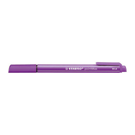 Stabilo pointmax - hardtip fineliner 0,8 mm - arty etui med 15 farver