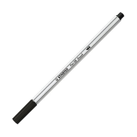 Stabilo pen 68 pensel - tusch - arty - sæt med 12 stk