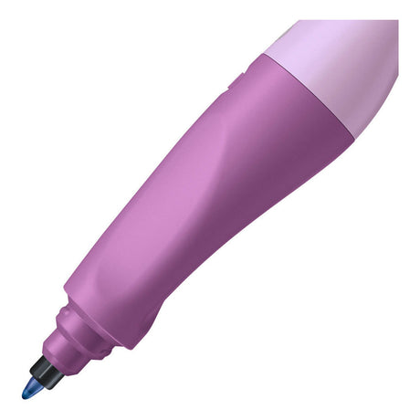 Stabilo easyorginial ergonomisk rullepen - højrehåndet - blå blæk - genopfyldelig - pastel lilla blush