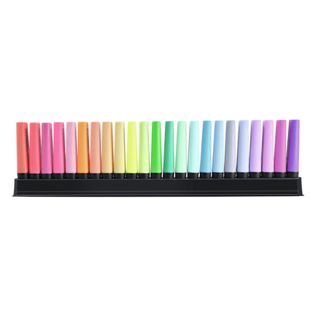 Stabilo boss originale highlighter skrivebordssæt - arty 23 dele - 9 standard + 14 pastelfarver