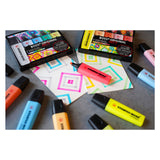 Stabilo boss originale highlighter skrivebordssæt - arty 23 dele - 9 standard + 14 pastelfarver