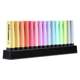 Stabilo boss original markerpenne - pastel - 15 stykker - 14 farver