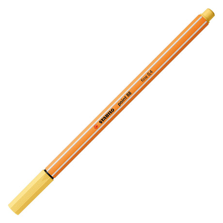 Stabilo point 88 - premium fineliner - fin 0,4 mm - metalkasse med 66 dele - med 65 forskellige farver
