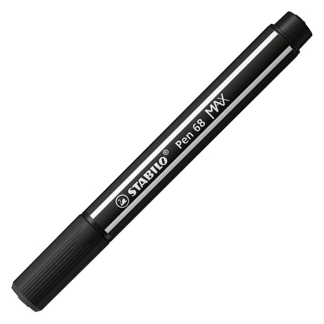 Stabilo pen 68 max - tusch med tyk mejselspids - sort