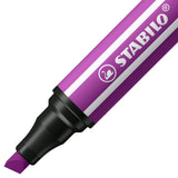 Stabilo pen 68 max - tusch med tyk mejselspids - lilla