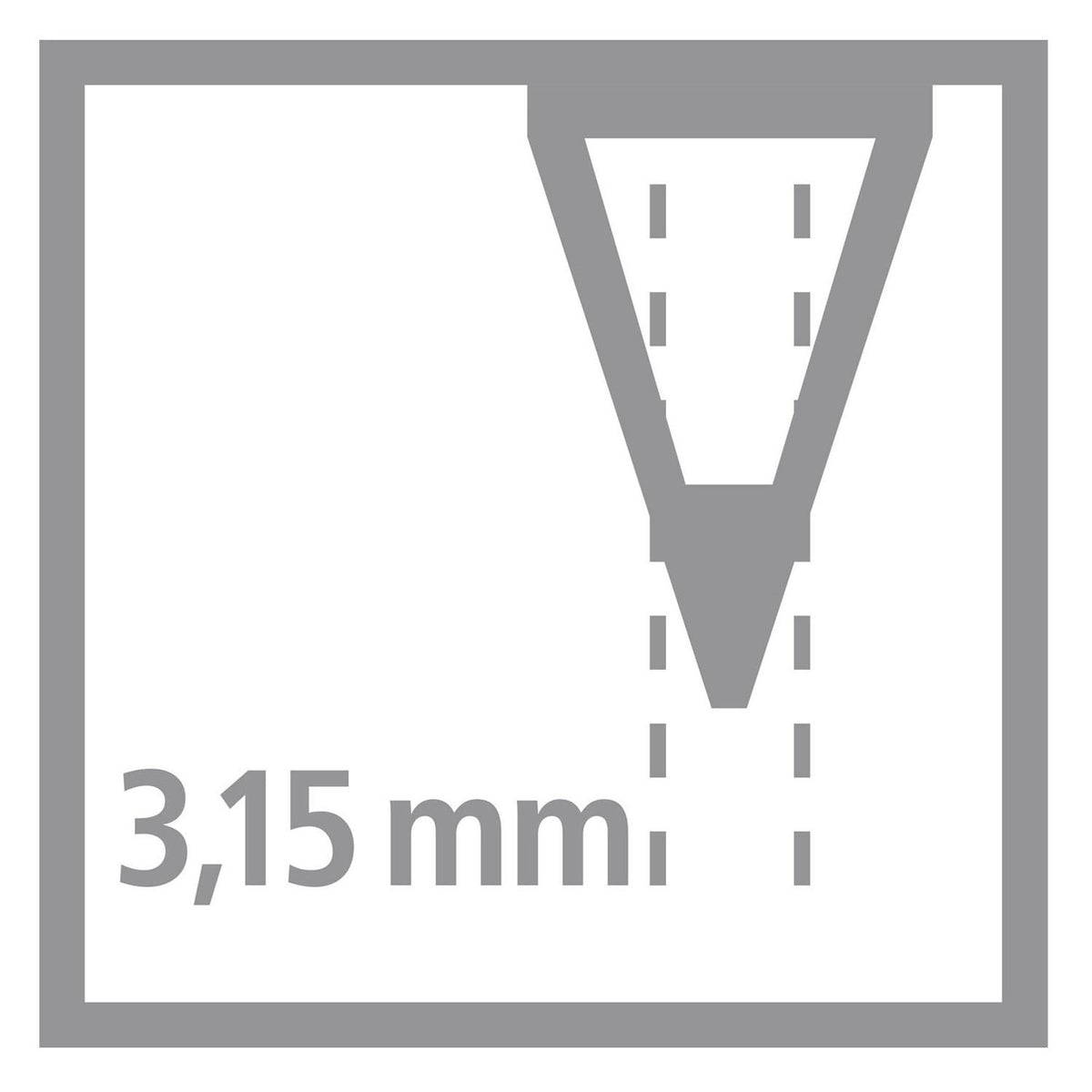 Stabilo easygraph hb venstrehånds grafitblyant benzin - 2 stk.
