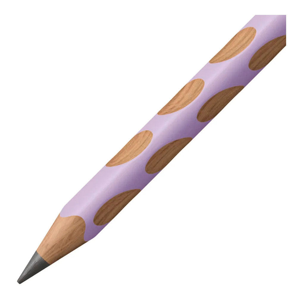 Stabilo easygraph pastel hb højrehåndet grafitblyant - lilla