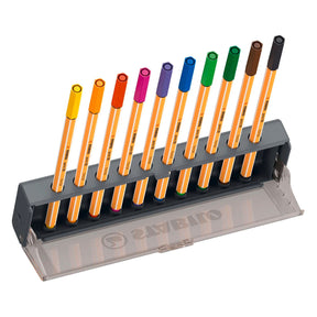 Stabilo point 88 kliksæt fineliners - 10 stk.