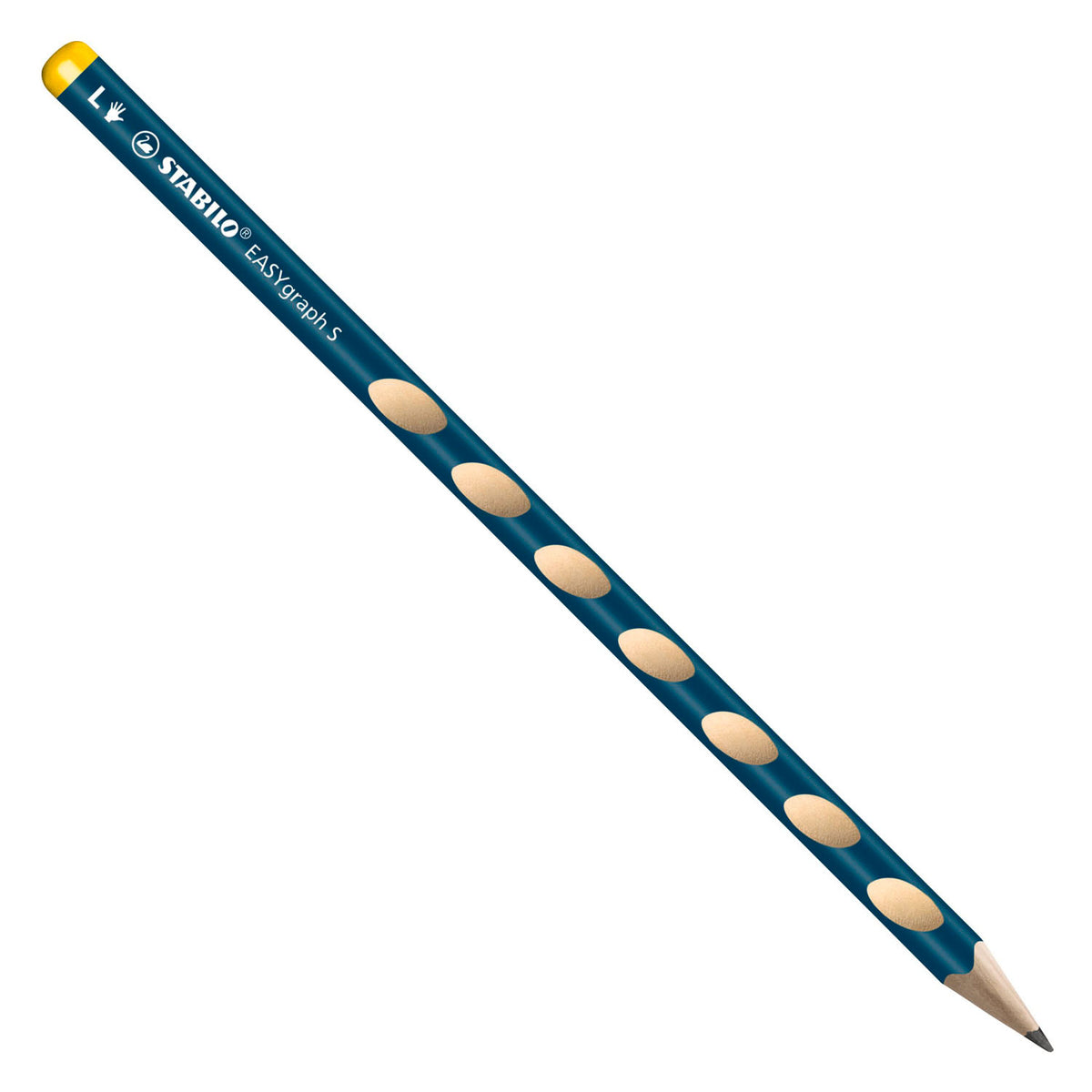 Stabilo easygraph s - ergonomisk grafitblyant - venstrehåndet - hb hårdhed - benzin - 2 stk.