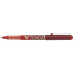 Rollerball pilot v-bold 0,4 mm rød