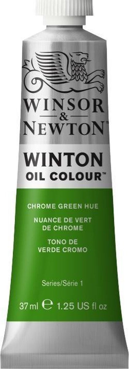 Winsor newton winton oliemaling 37ml - 145 kromgrøn nuance