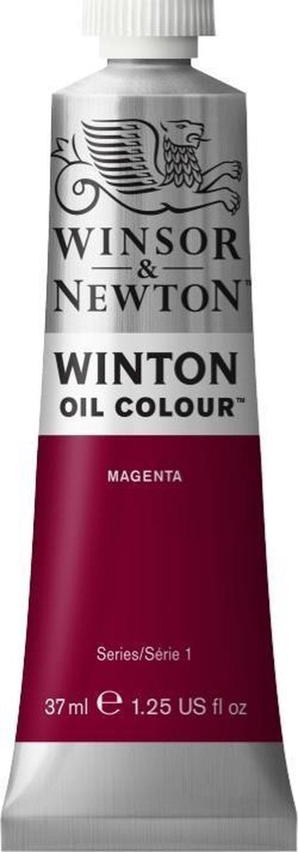 Winsor newton winton oliemaling 37ml - 380 magenta