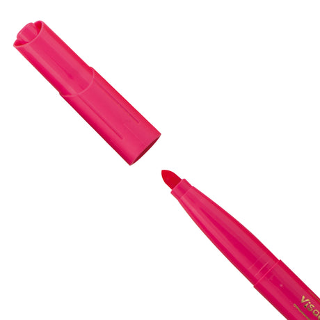Bic http: www.cchobby.nl -visa-color-coloured-markers-line-thickness-3-mm-pink-12-piece-1-box
