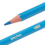 Bic farveblyanter ecolutions evolution syntetisk harpiks genanvendt assorteret 12 stk.