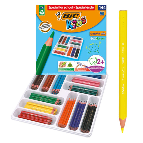Bic https: www.cchobby.nl -eco-evolution-colored-pencils-refill-5-mm-various-colors-12-piece-1-box