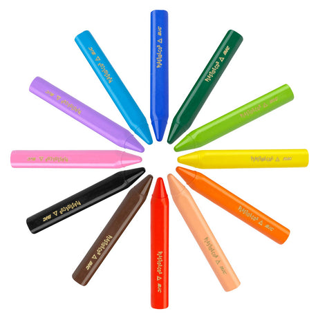 Bic Kids Plastidecor Triangle Color Chalk, 144st.