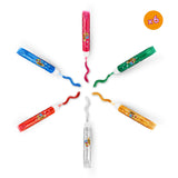 Bic kids glitterlim metallic, 6 stk.