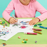 Bic kids glitterlim metallic, 6 stk.
