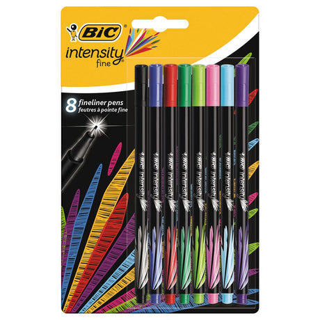 Bic Intensity Fineliners, 8 ..