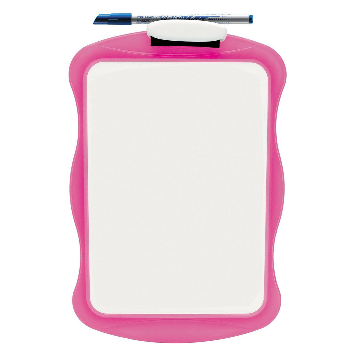 Bic dobbeltsidet whiteboard med viskelæder og tusch - pædagogisk legetøj.