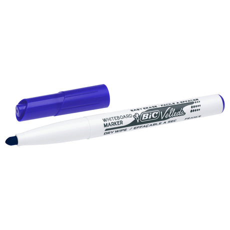 Bic velleda whiteboard tuscher med etui - forskellige farver - 8 stk
