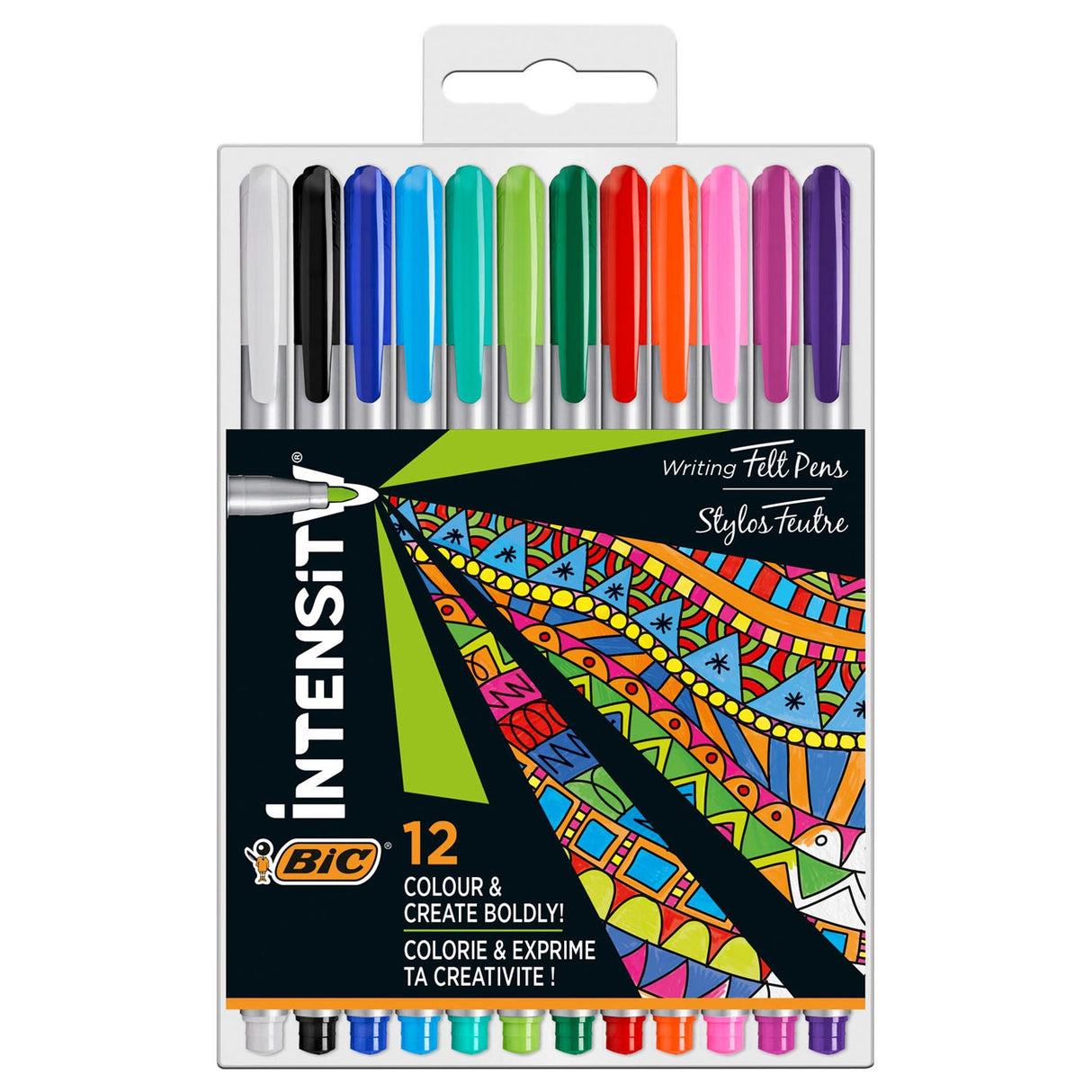 Bic Intensity Fineliners Pastel, 12 ..