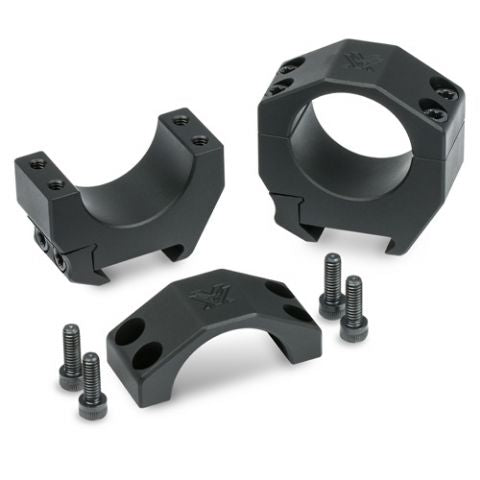 Vortex præcision matchede 30 mm ringe (sæt med 2) 24,64 mm høje