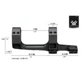 Vortex præcisionsforlænget cantilever 34 mm