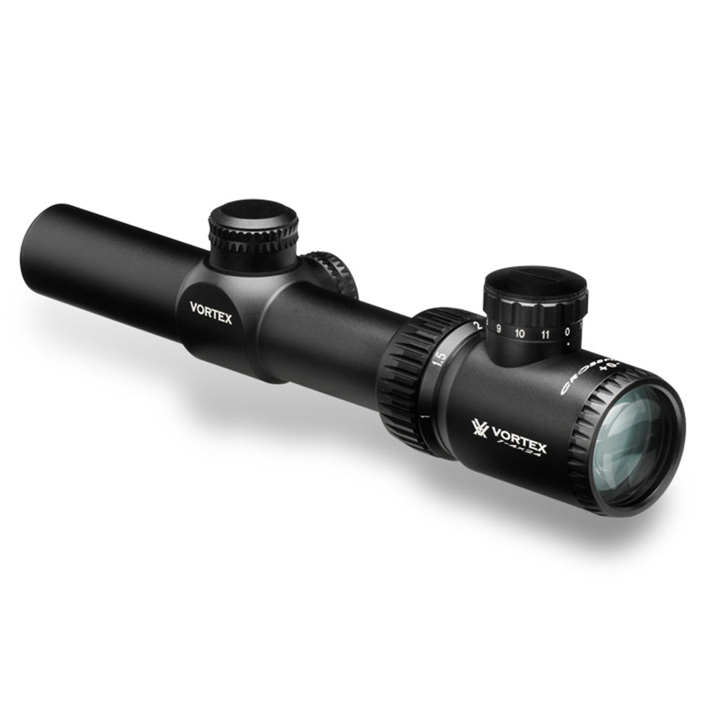 Vortex Crossfire II 1-4x24 AR kikkertsigte, V-Brite sigtemiddel (MOA)