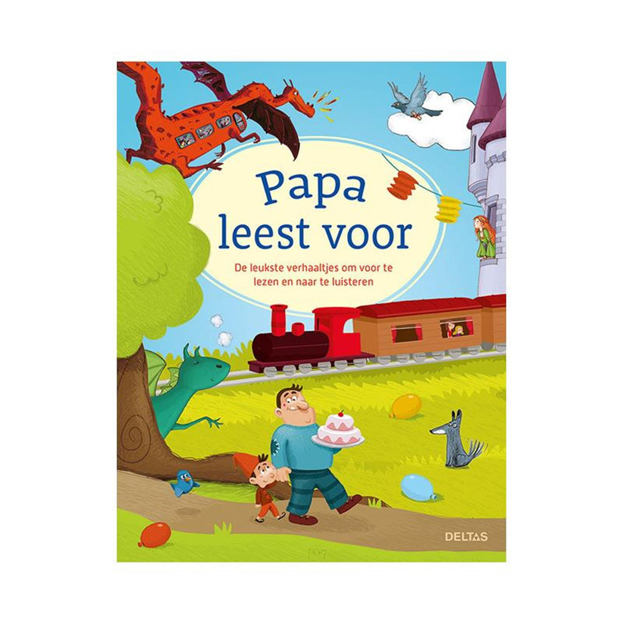 Deltas far læser en læsebog