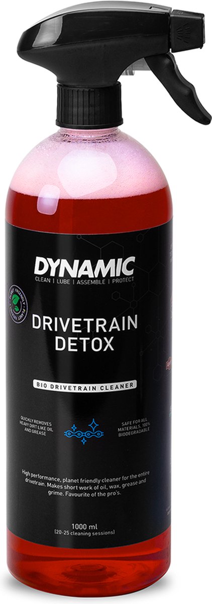 Dynamisk drivlinje detox 1l - bio kæderens - bio kæde affedtningsmiddel