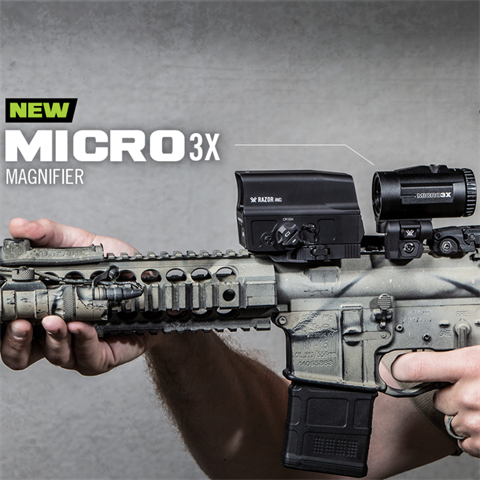 Vortex mikro 3x lup
