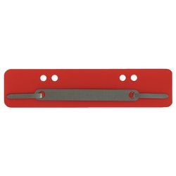 Hurtigklæbende strimler polypropylen 34x150mm rød kort