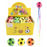 Gummikugle ã˜6,3 cm med bånd