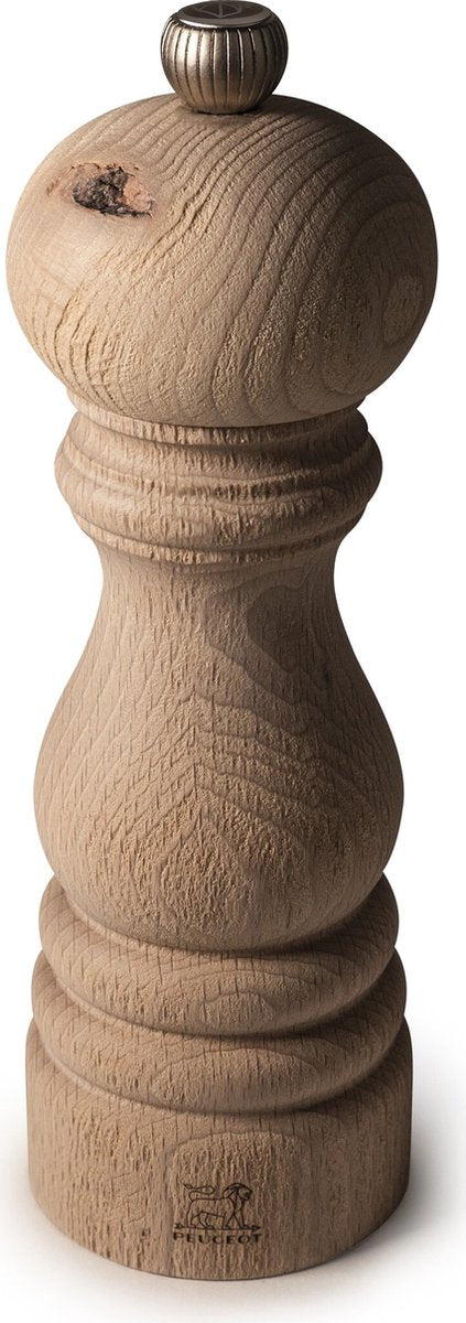 Peugeot paris natur saltmølle 18 cm - natur - genbrugstræ