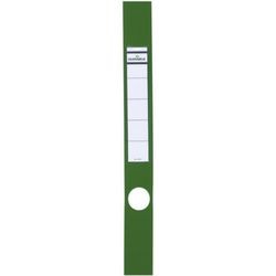 Rygetiketter holdbare 60x390mm grøn 10 stk