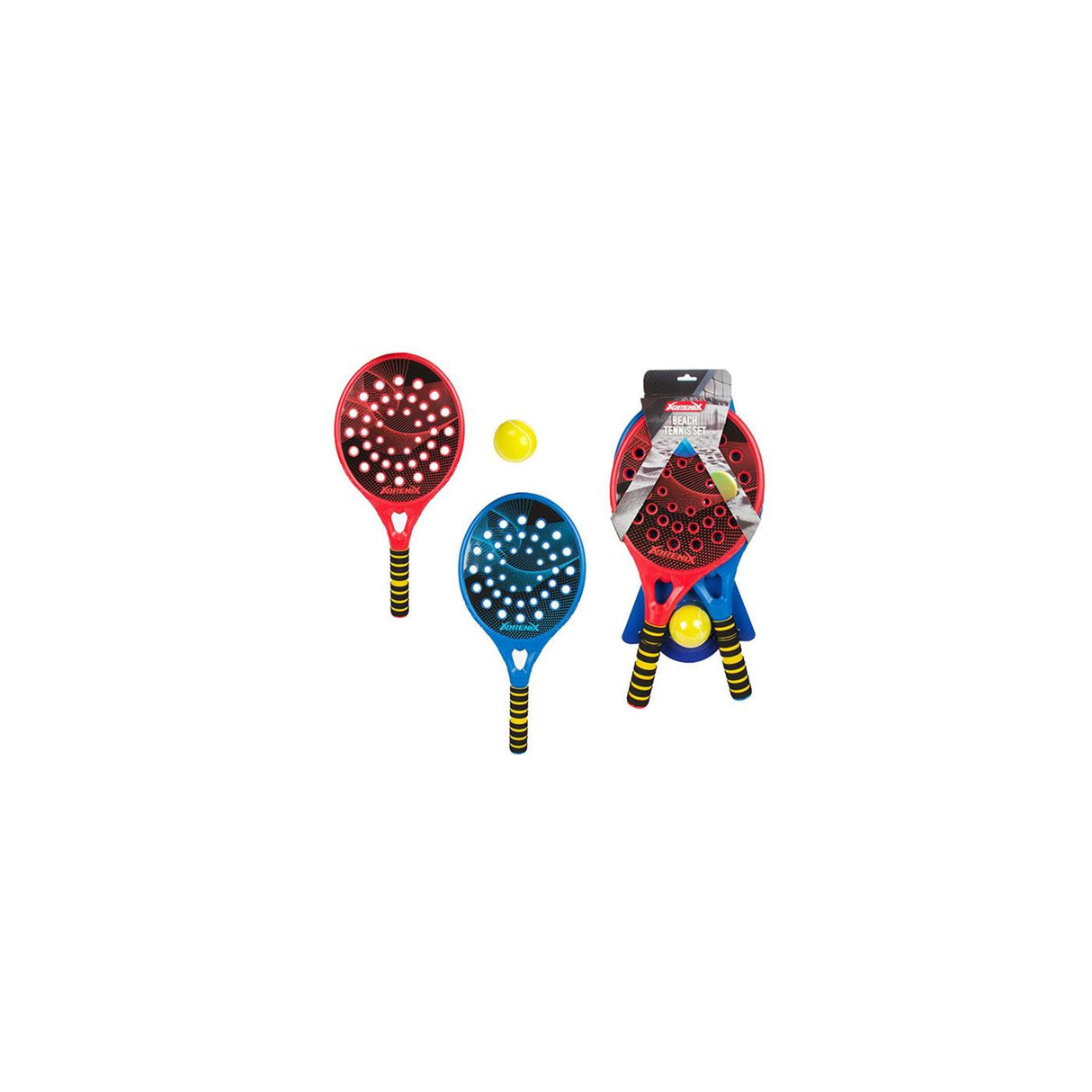 Toi-toys adrenix strandtennissæt 3-delt