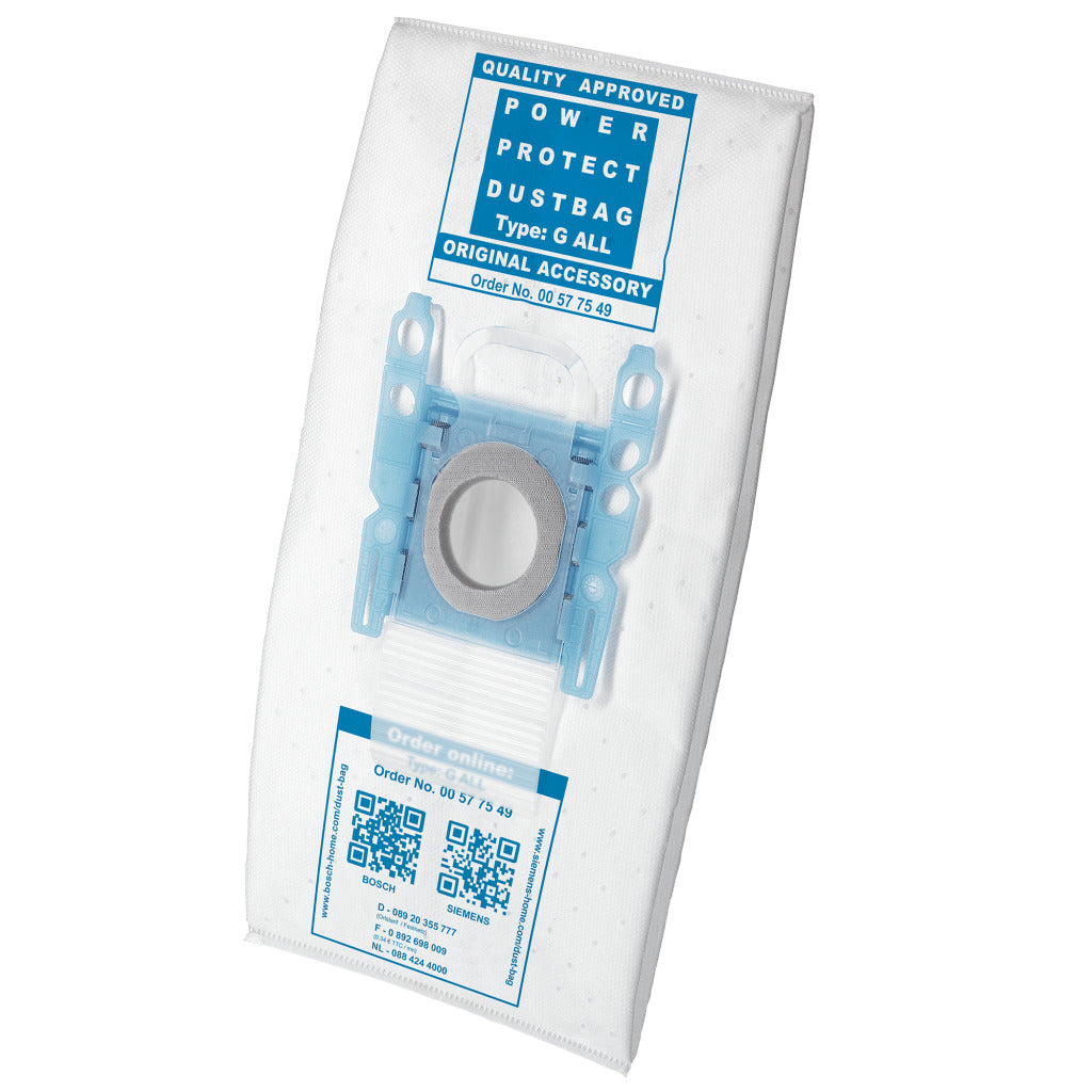 Bosch Siemens SIEMENS BBZ51FGALL Støvsugerpose Type G PowerProtect støvpose