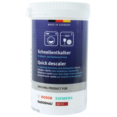 Bosch Siemens B S VW vaskemaskine afkalkningsmiddel 250g