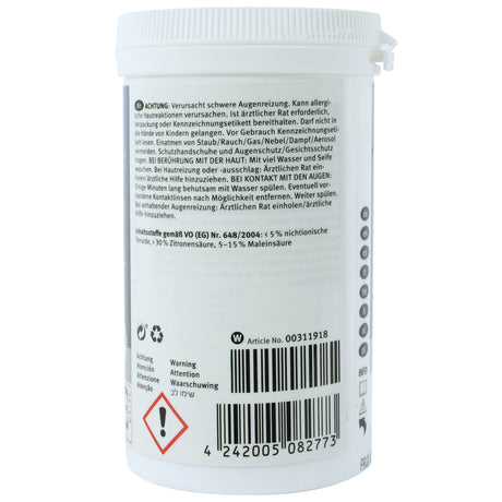Bosch Siemens B S VW vaskemaskine afkalkningsmiddel 250g