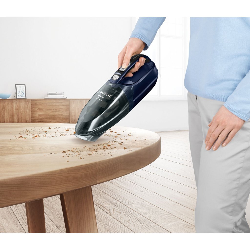 Bosch bhn20l move batteri håndstøvsuger blå sort