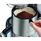 Bosch tka8a681 styline kaffemaskine rustfrit stål hvid
