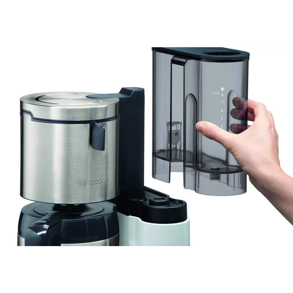 Bosch tka8a681 styline kaffemaskine rustfrit stål hvid