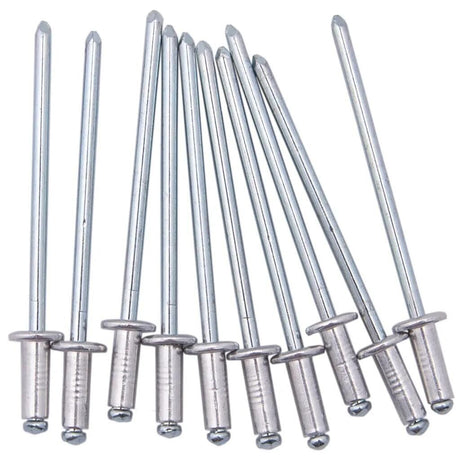Dresselhaus blindnitte blindnitter 3,0 x 8,0 mm aluminium stål, fladt hoved