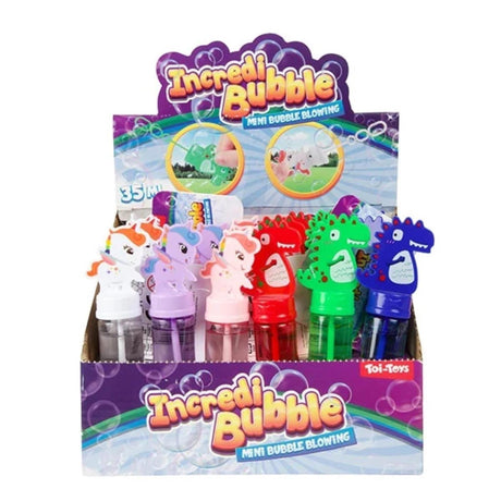 Toi-legetøj toi-legetøj utrolig boblestav 14cm 6 assorteret