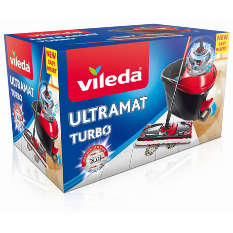 Vileda ultramat turbo - rensesystem - med pedal